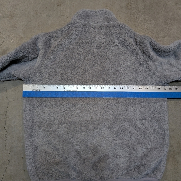 Patagonia Los Gatos Gray Fleece 1/4 Zip Women's M Sherpa - Picture 7 of 8